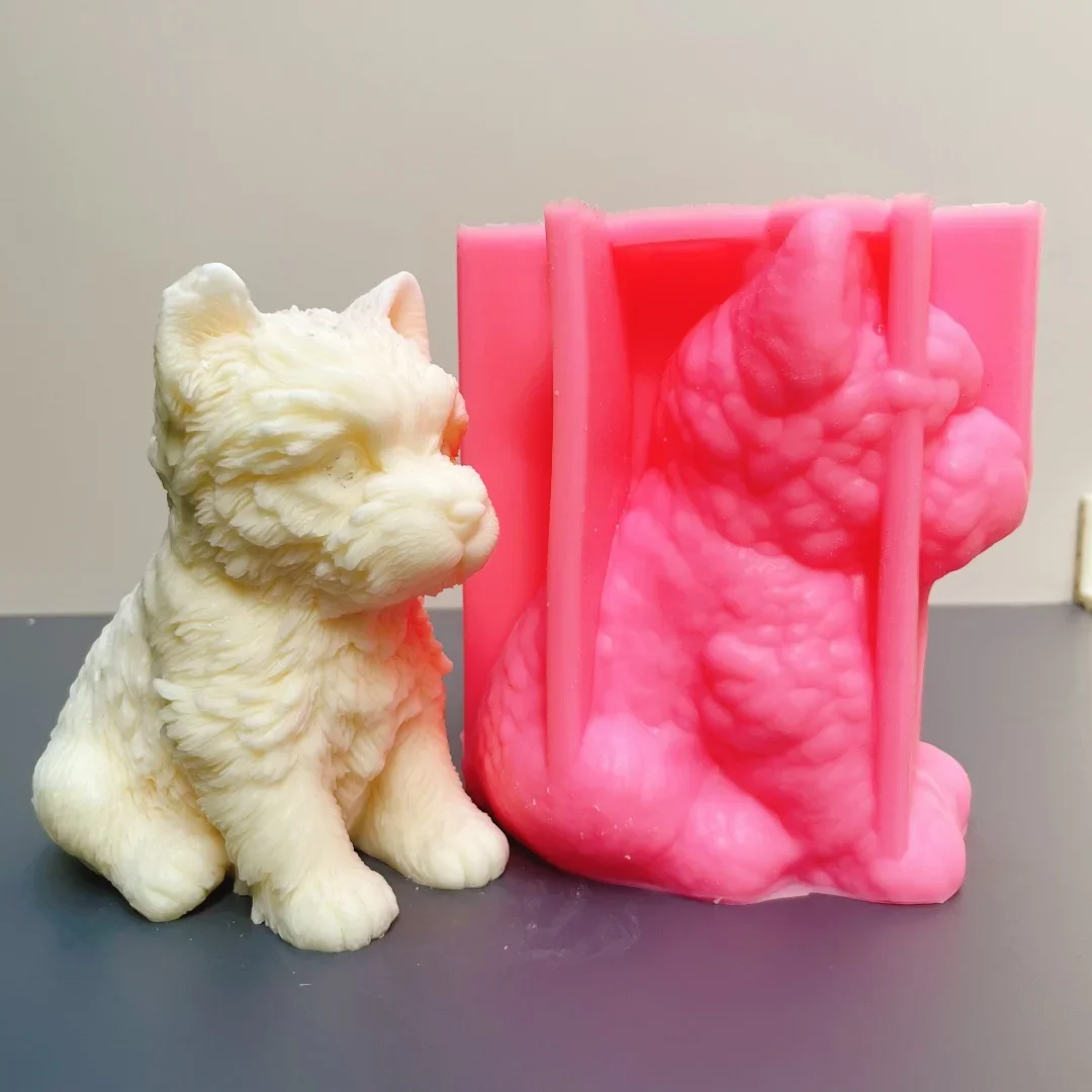 

3D большая силиконовая форма в виде вертикальных ушей