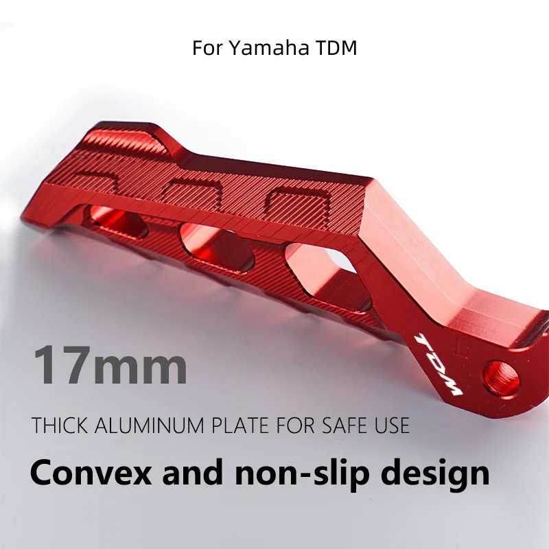 For Yamaha TDM 850 1991-2001 TDM 900 2002-2013 Motorcycle Accessories CNC Rear Passenger Footrest Foot Rest Pegs Rear Pedals