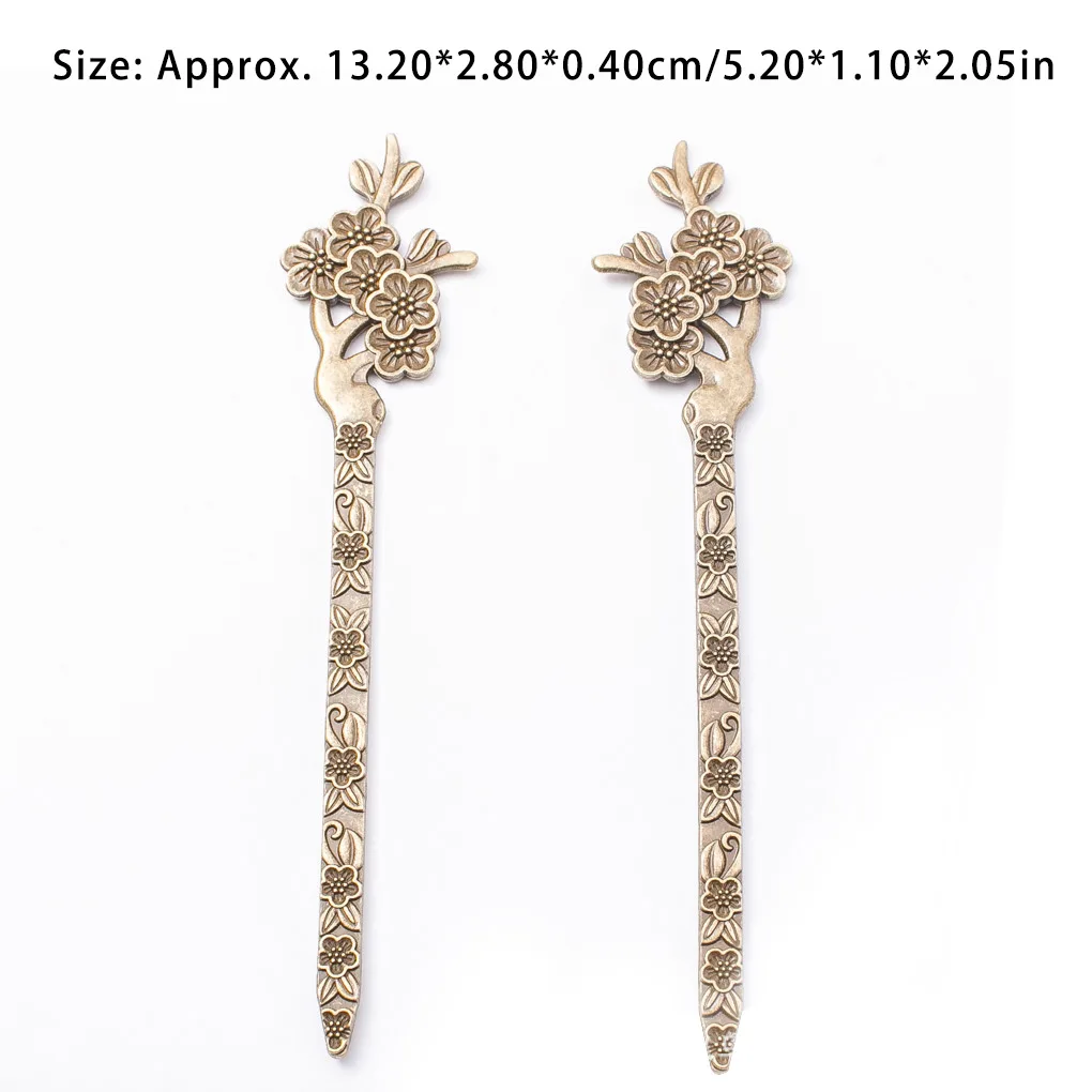 Alloy Hairpin Decorative Styling Tools Reading Pagination Mark Book Clip Gold