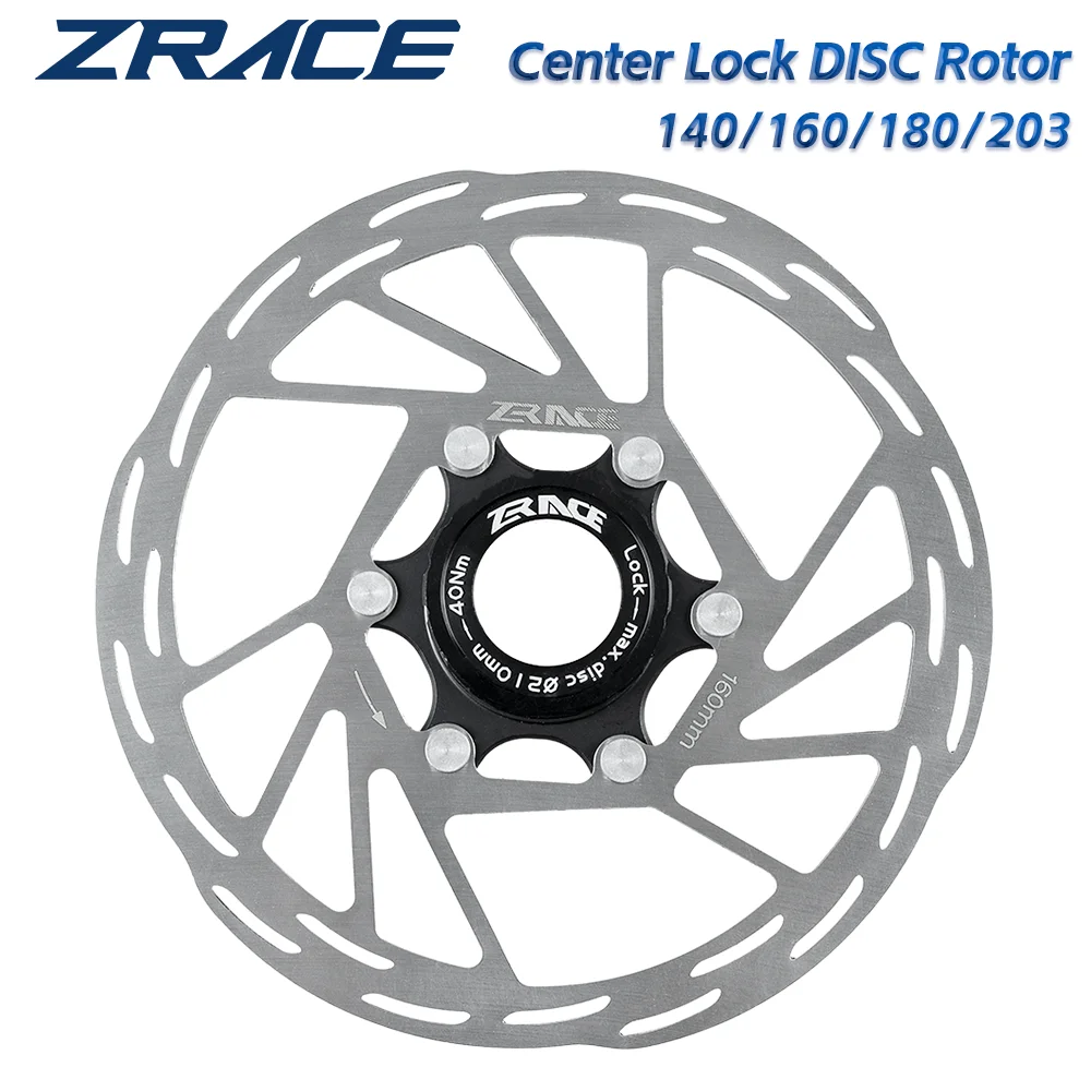 ZRACE Tarcza Hamulcowa Center Lock, Mocne Odprowadzanie Ciepła, Pływająca, 140/160/180/203, do MTB / Szosowych Rowerów