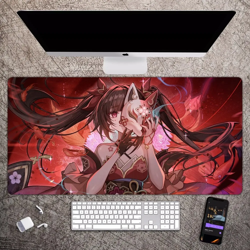 Imagem -02 - Sparkle Honkai Star Rail Mousepad Grande Computação de Jogos Gamer pc Teclado Mouse Mat