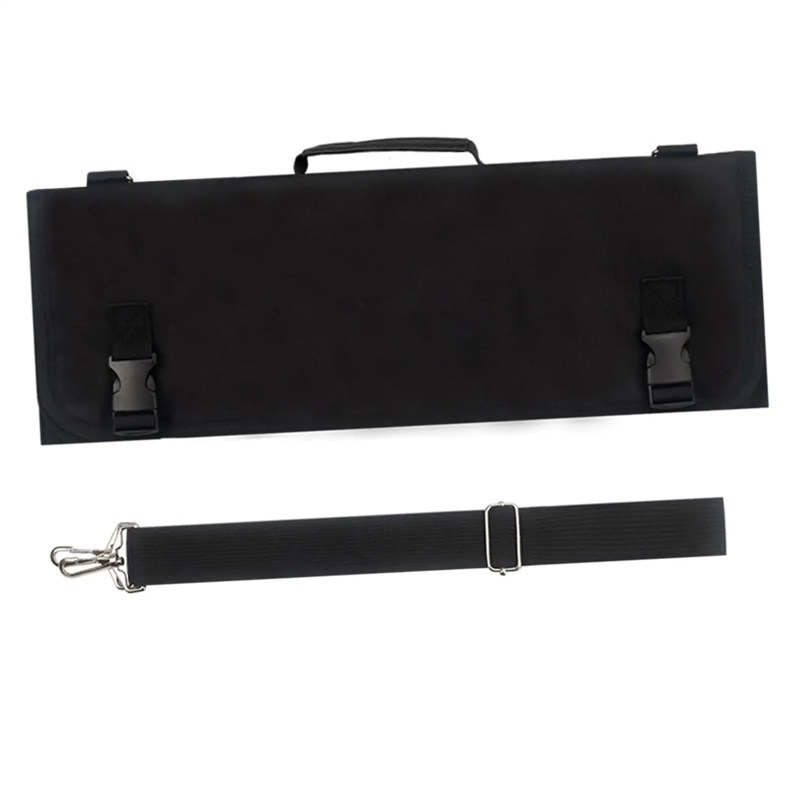 Portable Chef Knife Case Adjustable Shoulder Strap Multi Slot Kitchen Cutlery Holder Bag for Home Chefs