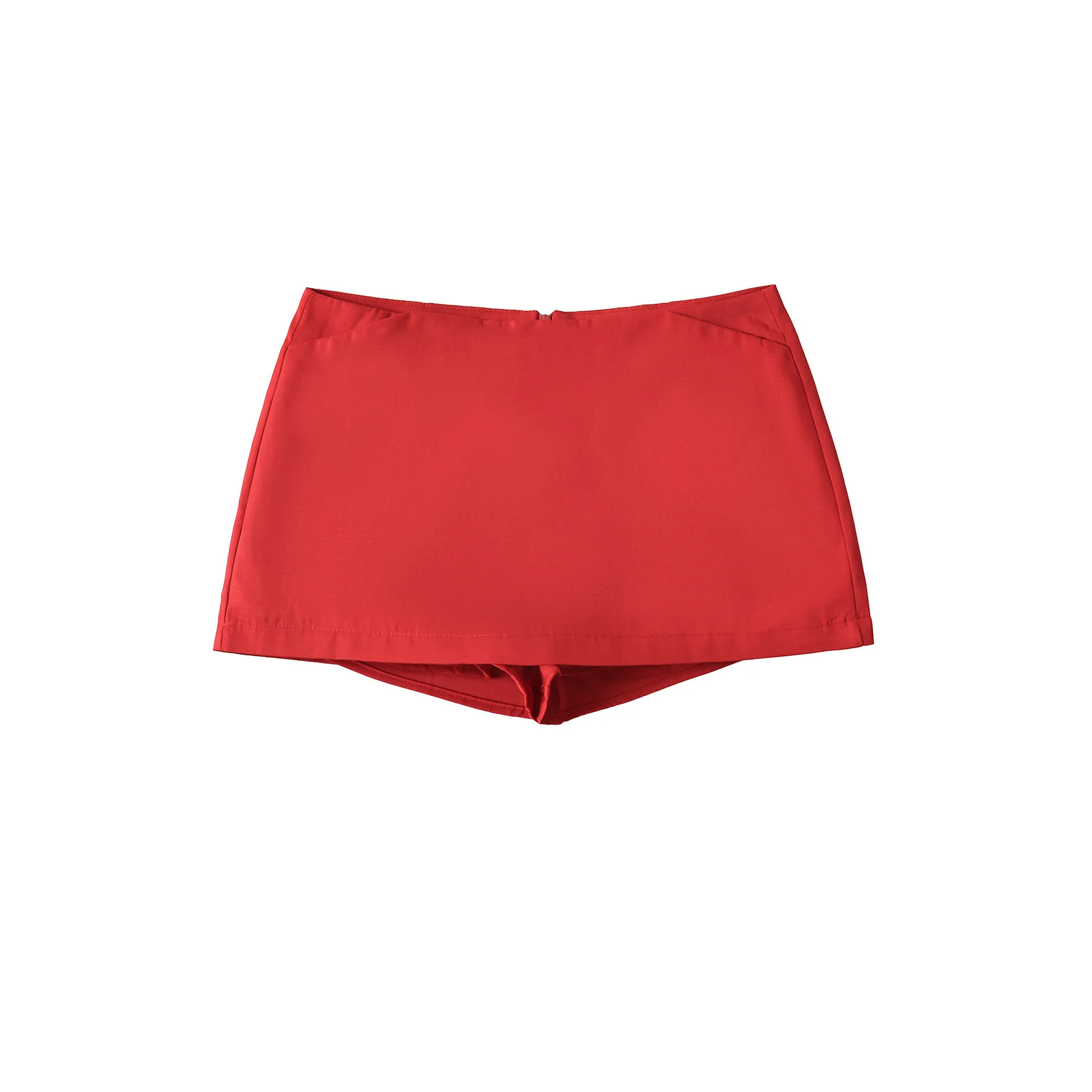 

Sexy Mini Skirt Hot Girl Low Waist A-line Skirt Summer New Anti-exposure Bodycon Tight Ultra-short Half Skirt Pants Skirt EB3G