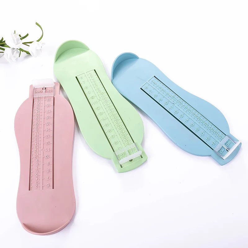 Kids Infant Foot Measure Gauge Shoes Size Measuring Ruler Tool Available ABS Baby Car Adjustable Range 0-20cm