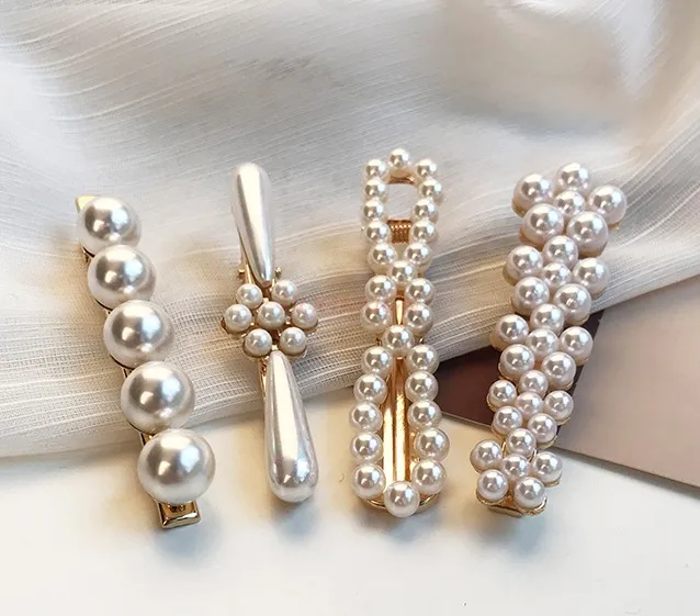 1PCS Simple and personalized girl hair clip, retro one line clip edge clip headwear