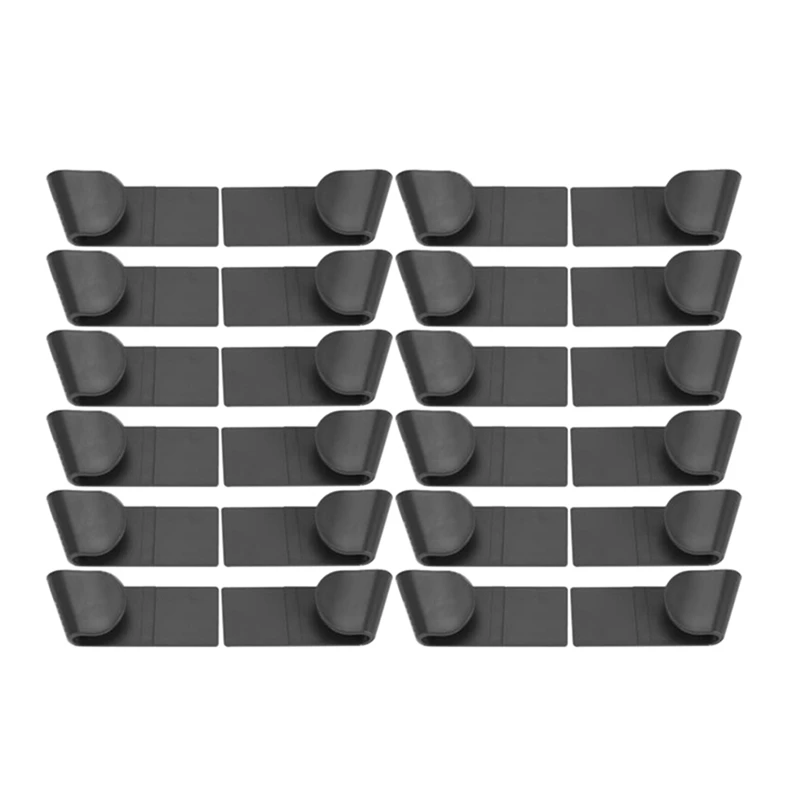 

24Pcs/Set ABS Pot Pan Lid Rack Clip Cooker Pot Cover Frame Stand For Storing Pot Lids Dishes Storage Organizer Holder