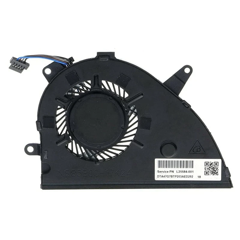 Laptop CPU Cooling Fan For HP Pavilion 15-CW 15-CS CS0053 Laptop Cooling Fan L25584-001 TPN-Q210 NS85B00 17K24 20N28