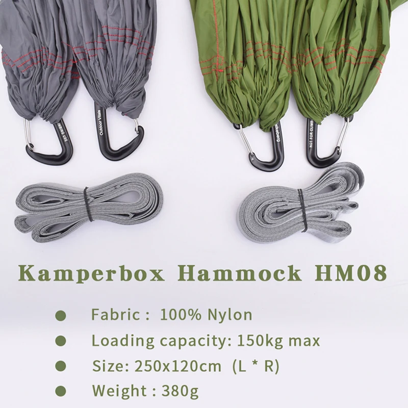 Kamperbox Camping Hammock Outdoor Ultralight Hammock Double Size HM08