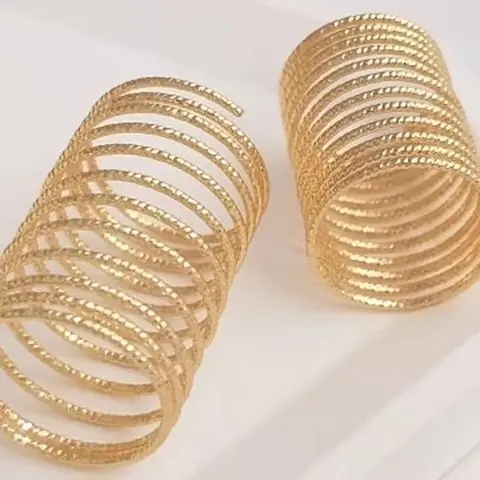 14K Plated Gold Batch Flower Copper Wire Ring DIY Spring Ring Manual Winding Main Ring Material for Jewelry Making