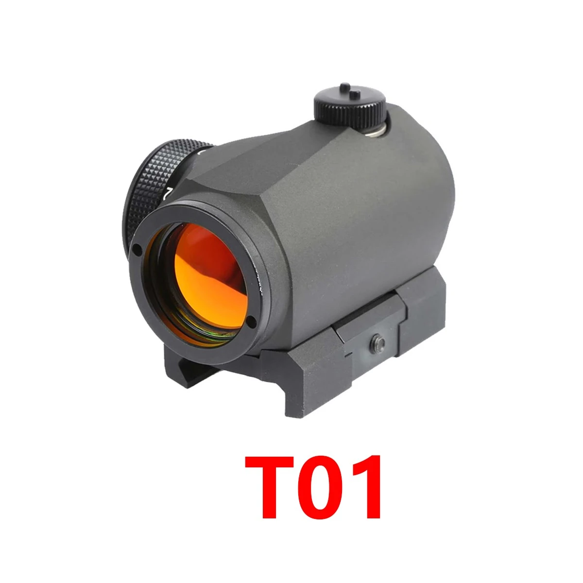 T01 T02 RO5 RDS-25 ريد دوت البصر 1X20 2MOA المجسم الصيد البصريات منعكس المدمجة 2 MOA Riflescope ل 20 مللي متر السكك الحديدية جبل