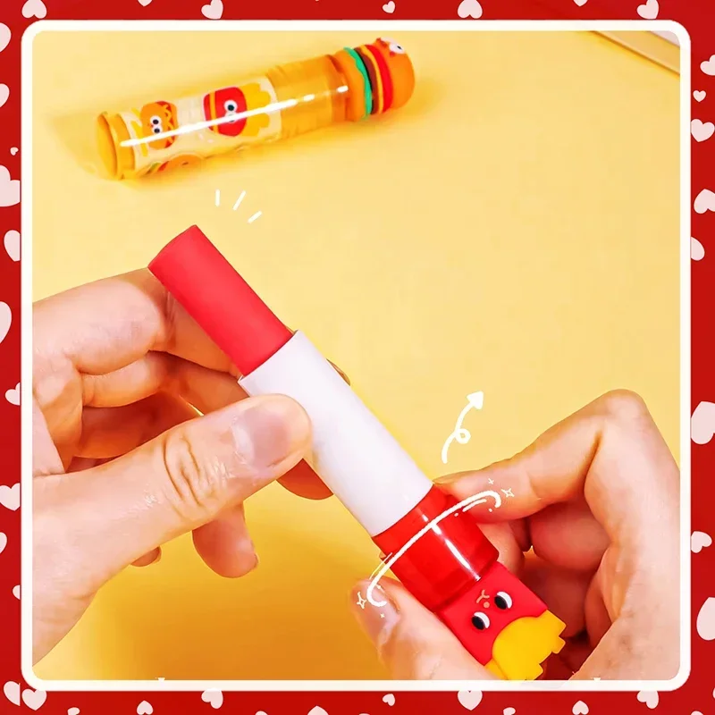 Kawaii القرطاسية الجمالية القرطاسية اللوازم المكتبية المدرسية هدية للأطفال ممحاة لطيف همبرغر فرايز مضحك المطاط