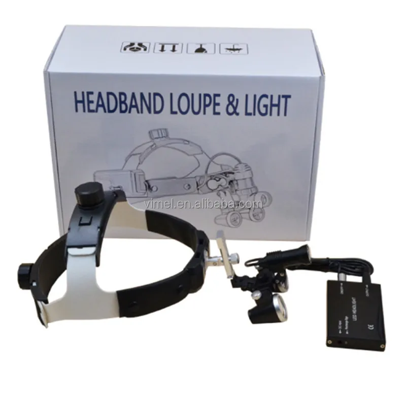 Dental Loupes 2.5X 3.5X For Sale With Wireless Led Headlight Dental Equipment