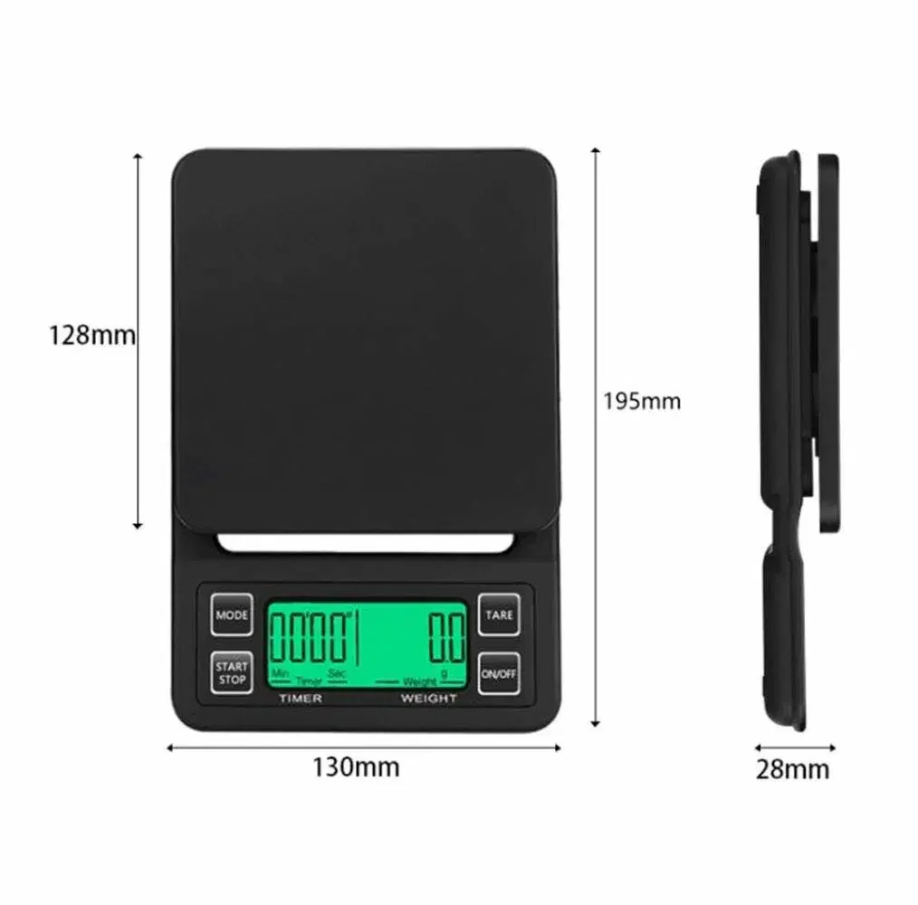 

Digital Kitchen Food Weight Scale Cooking Coffee Scale Tool Coffee Scale