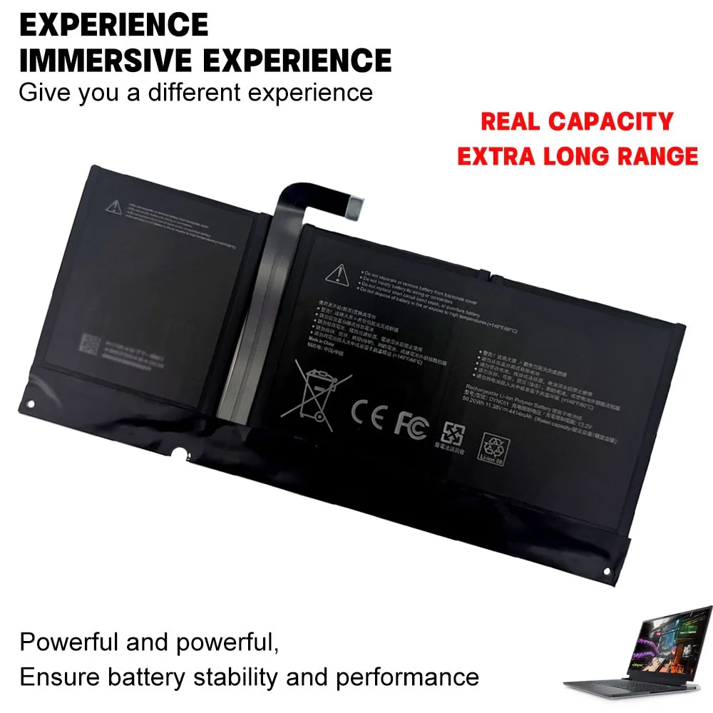 DYNC01 96BTA016H 11.38V 50.2Wh 4414mAh Laptop Battery for Microsoft Surface Pro 8 1982 1983 - 96BTA015H/DYNC01