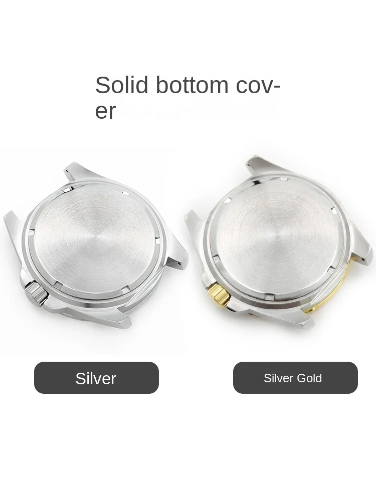 MDV106 mod kit for Casio Swordfish MDV-106 case stainless steel bezel back cover seal ring sapphire glass waterproof watch parts