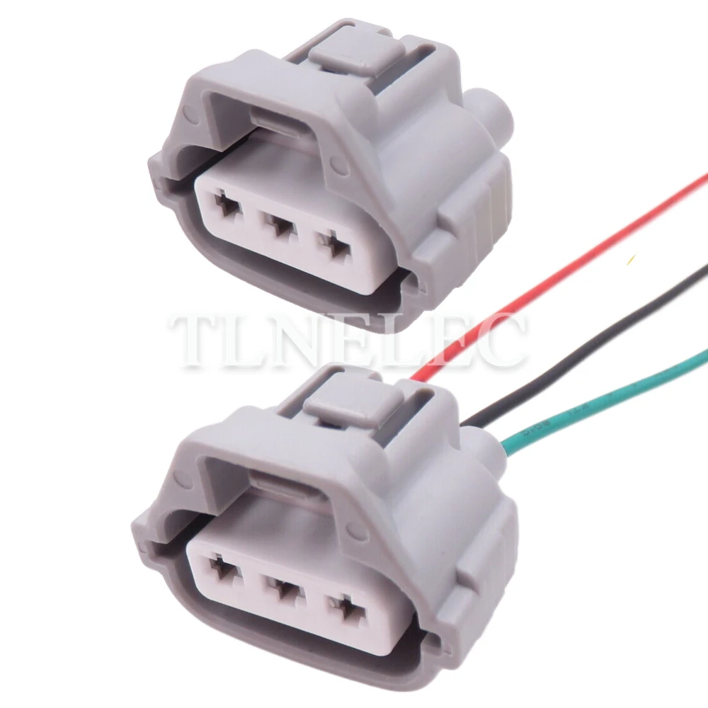 3 Pin Way Car Sealed Socket with Wires Automobile Wire Harness Connectors For Toyota 90980-11020