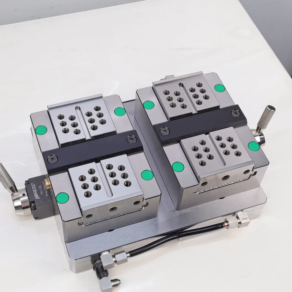 High Accuracy Double-Position Hydraulic Self-Centering Vise CNC Milling Machine Bench Vise