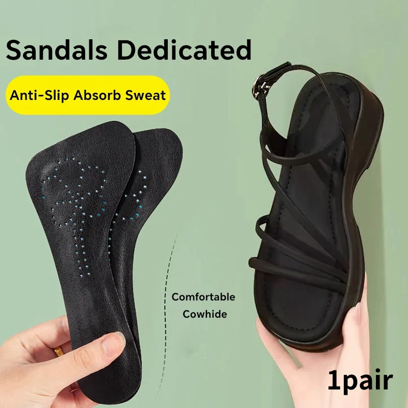 1 زوج النعال ذاتية اللصق للصنادل ذات الكعب العالي النساء الراحة ماصة للعرق نعل الحذاء رغوة الذاكرة سبع نقاط منصات الأحذية #6