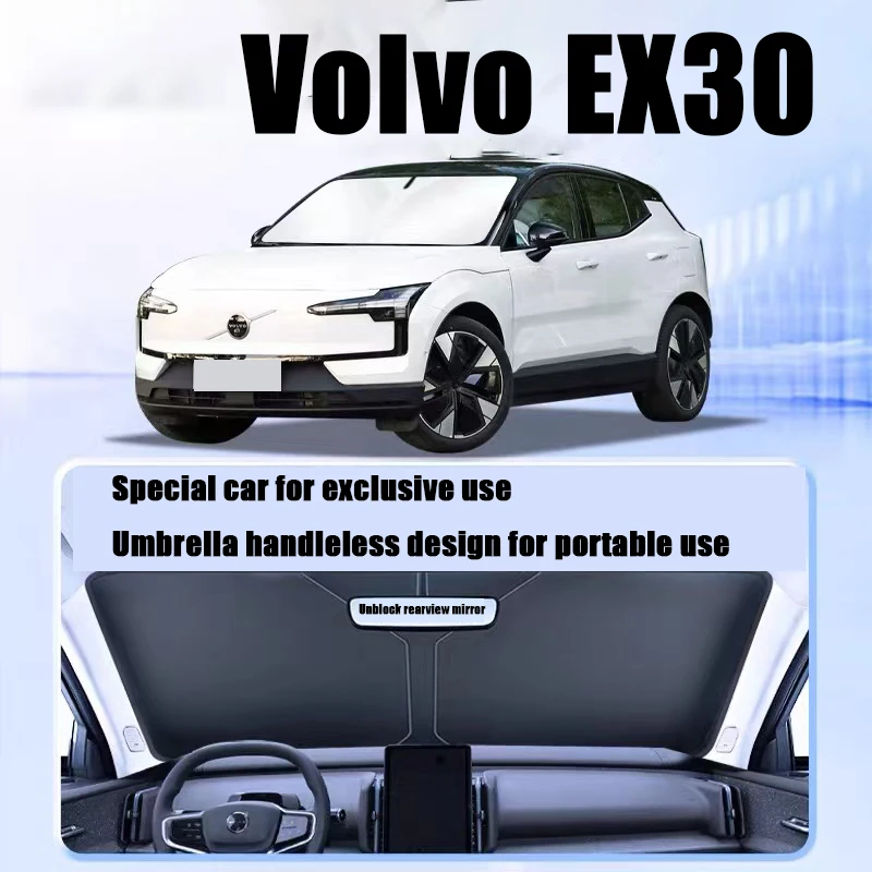 ZLWR Volvo EX30 Pára-brisas, Isolamento Térmico e Proteção Solar, Acessórios Interior