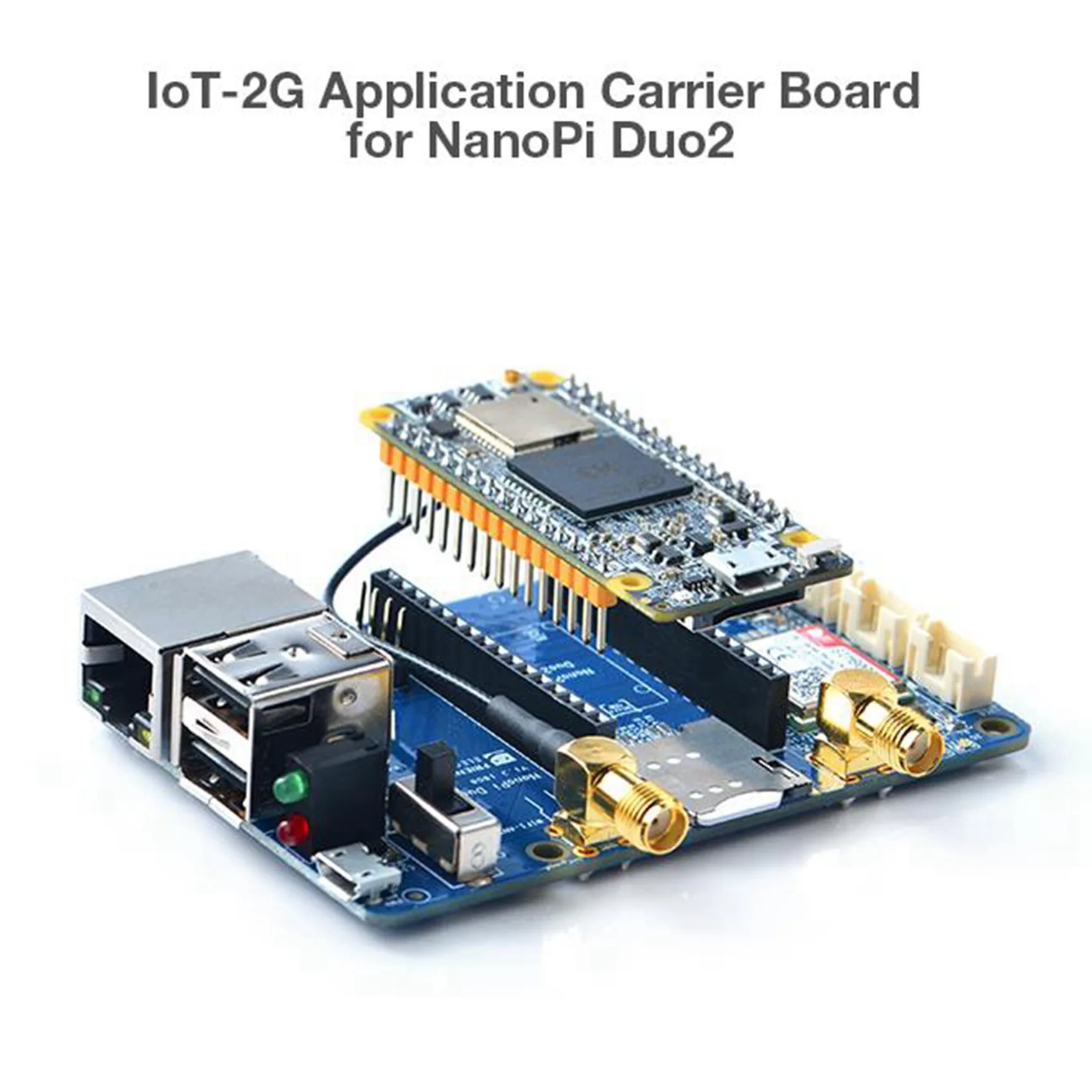 

ABJN-Nanopi DUO2 Developed Board 512M DDR3 Allwinner H3 Cortex-A7 Wifi Bluetooth Module Ubuntucore Iot Applications