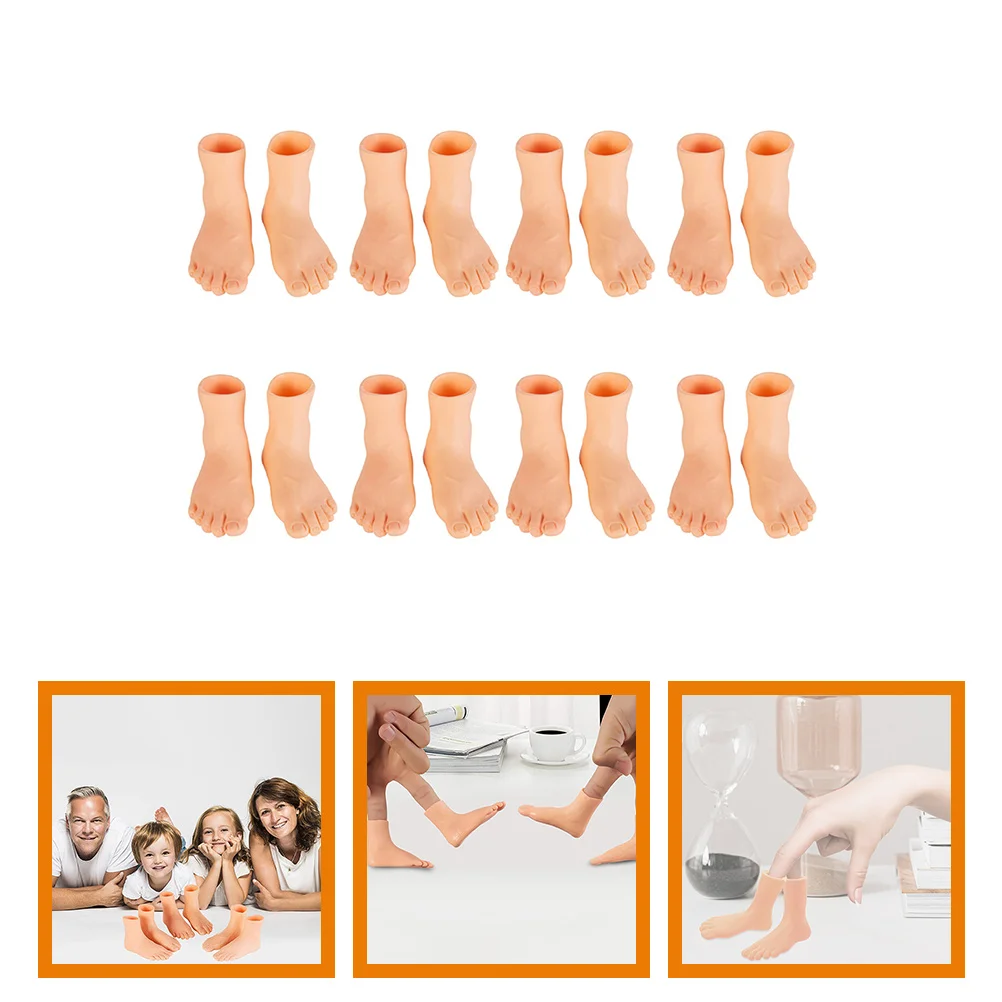 16 Pcs Hands Feet Funny Supplies Three-dimensional Puppet Cognitive Toy Prank Kids Toys Model Childhood Teaching Aids