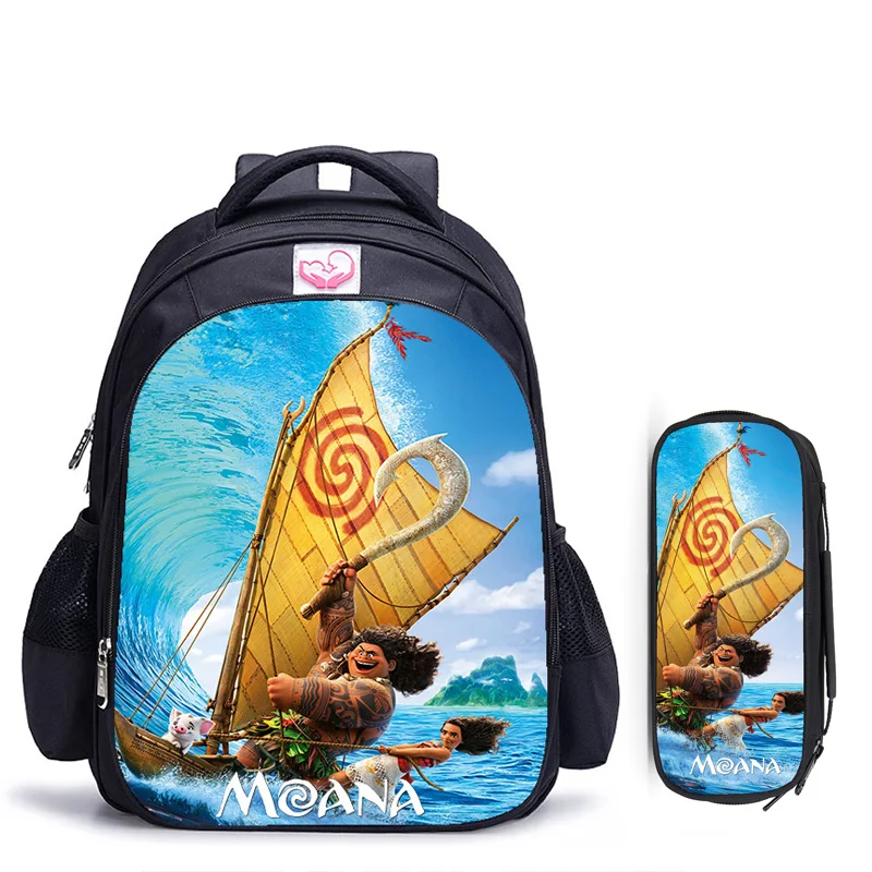 Disney Moana Children School Bags Orthopedic Backpack Kids School Boys Girls Mochila Infantil Cartoon Bags