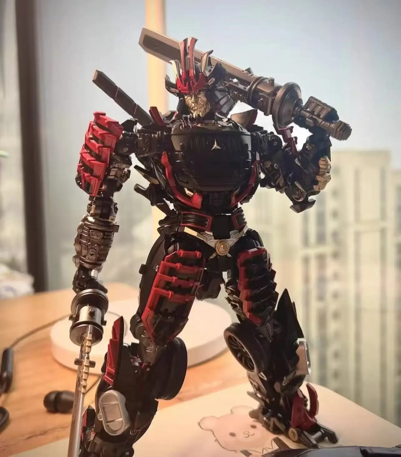 メタゲート変身MG G07 G-07 ハイクドリフト ブラックライトニング 三武者 車 飛行機 メタゲートG07 アクションフィギュア ロボット