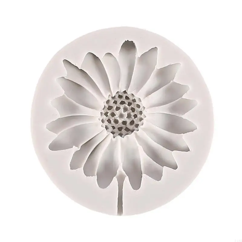 F19B Lollipop Mold Chrysanthemum Silicone Material Bakeware Baking Accessories