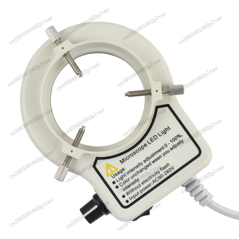 Stereo Microscope Light Source Led Ring Light, Microscope Illumination Light Source 64MM56 Long-life Adjustable Led