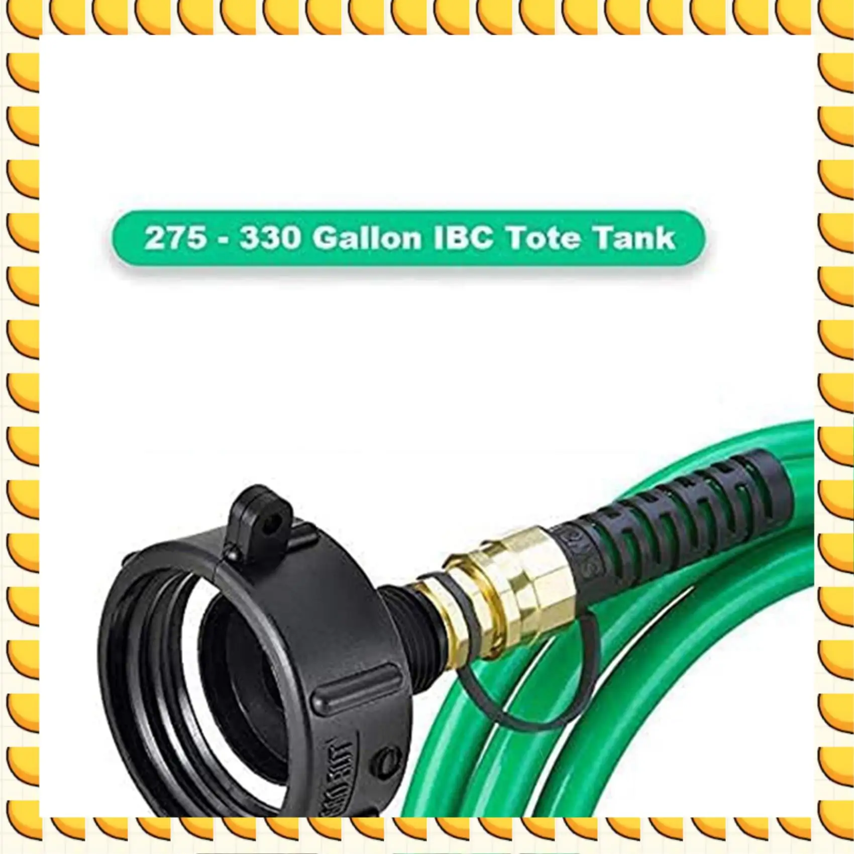 

BAAU 4 шт. адаптер IBC Tote 275 330 адаптер IBC тонкая резьба 2 дюйма NPS резервуар для воды садовый шланг адаптер разъем