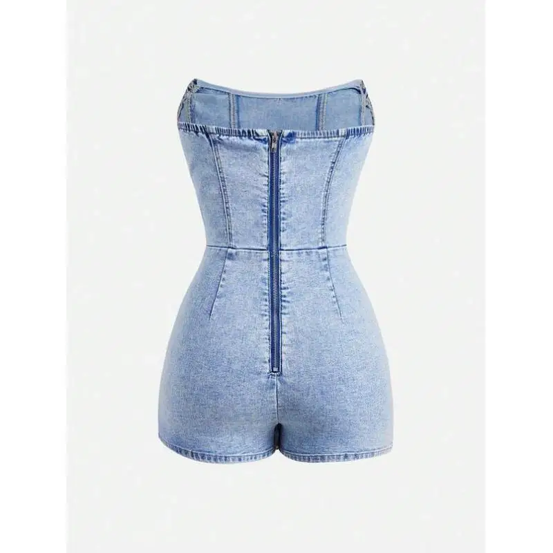 ملابس نسائية غير رسمية من قطعة واحدة من Waed ملابس مناسبة للترفيه Seven Sve لموسم الخريف بدلة للجسم قابلة للتنفس #2