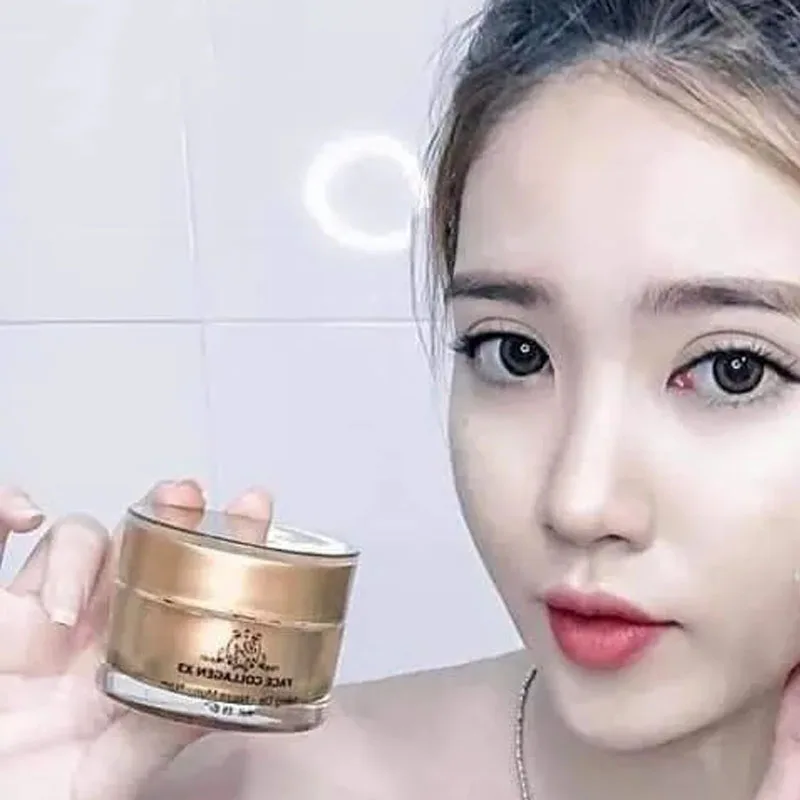 Kem collagen x3 ngừa mụn, trắng da, phục hồi da hư tổn Reduces Spots, White, Smooth Skin Firm Moisturizing And Anti-aging 20g