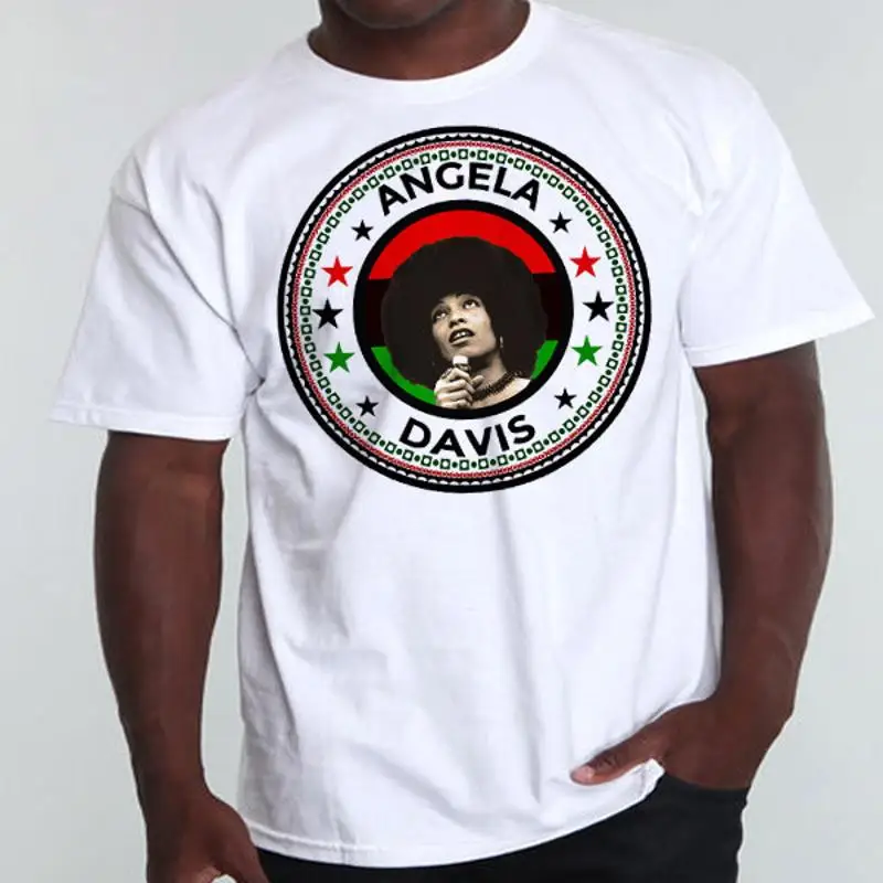African T-Shirt Black History Month Pan-Africanism Civil Rights Angela Davis Tee