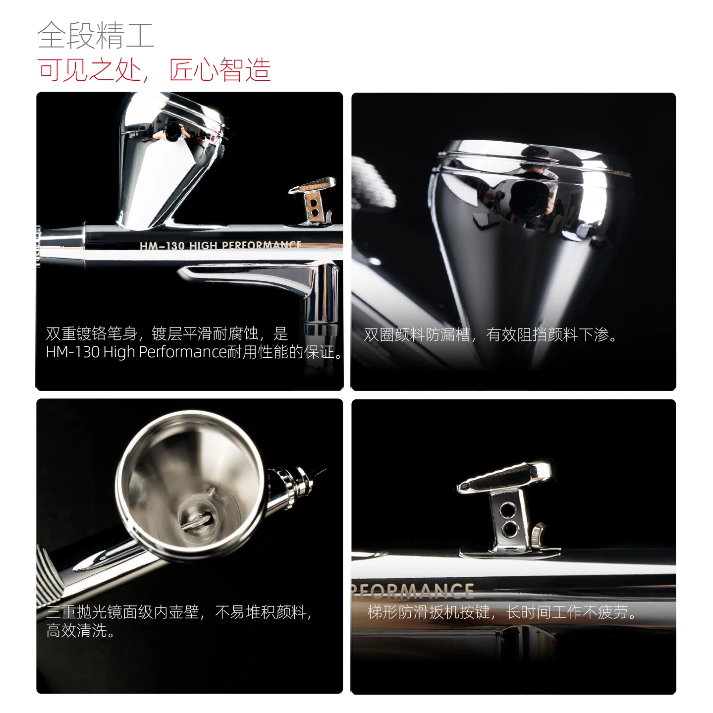 Penna spray a doppia azione Hobby Mio calibro 0,3 mm Hm-130hp