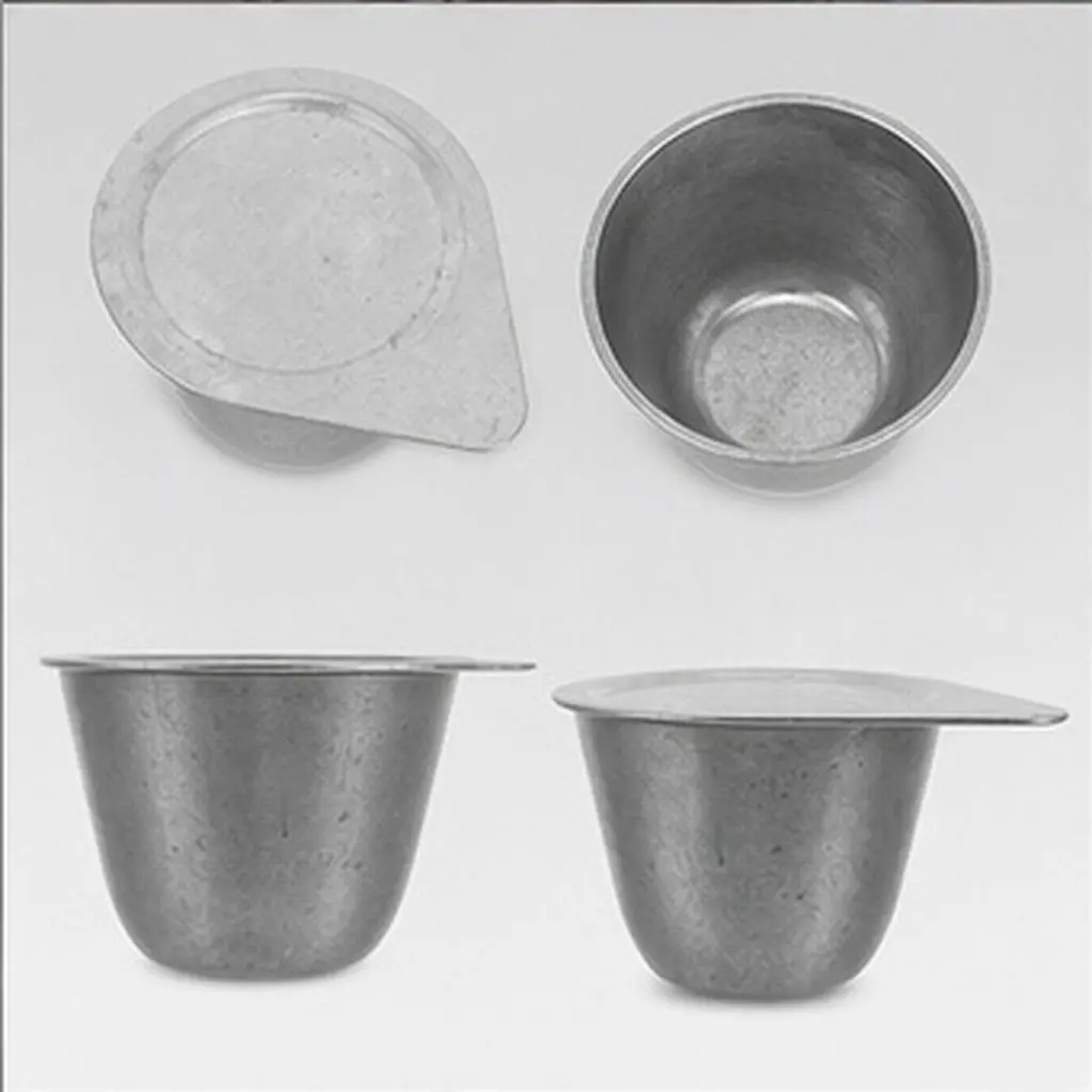 30Ml Nickel Crucible Lid High Temperature Resistant Laboratory Metal Melting Refining Jewelry Making Casting Supply Tool