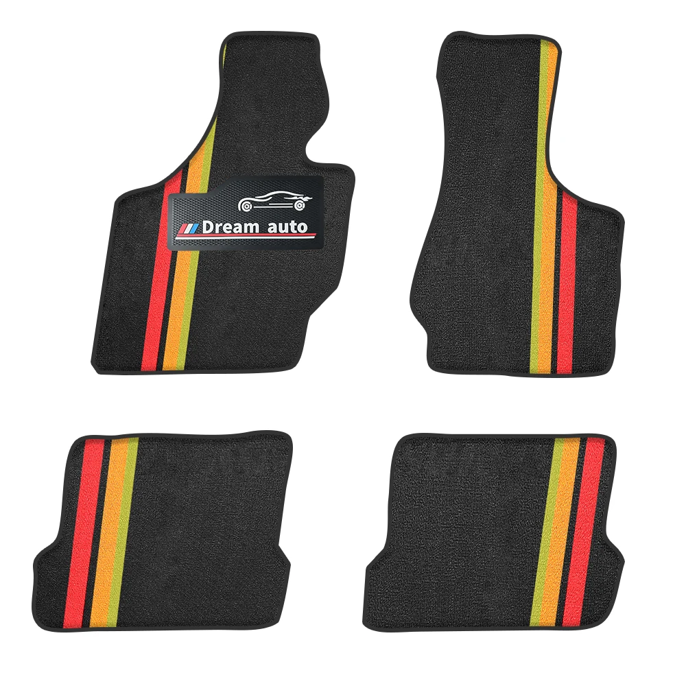 

Car Floor Mat For Audi TT 2006–2014 MK2 8J 4seats Waterproof Interior Protection Accessories Car Mats Full Set