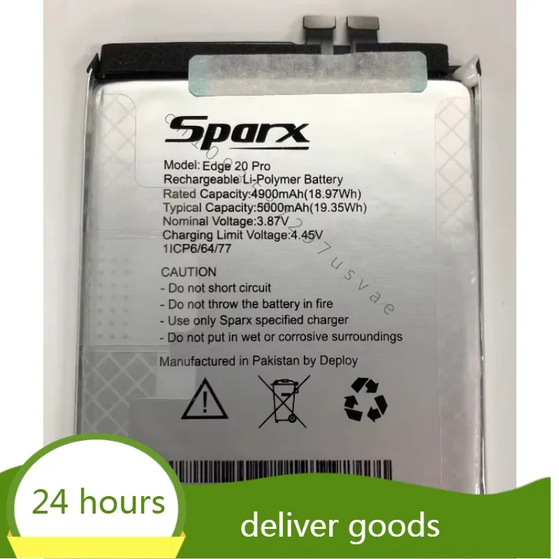 

for SPARX EDGE 20PRO 566477ADT Battery