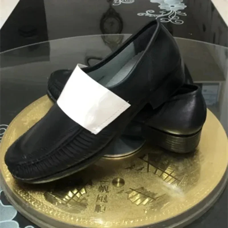 Deluxe Michael Jackson Billie Jean Zubehör MJ Tanz-Lederschuhe für Moonwalking und Performance Hallowma6;h\b.8'k/