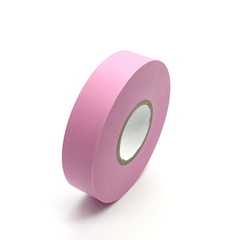 1PCS Pink Electrical Tape Insulation Tape PVC Waterproof 19mm Wide Electrical Tape