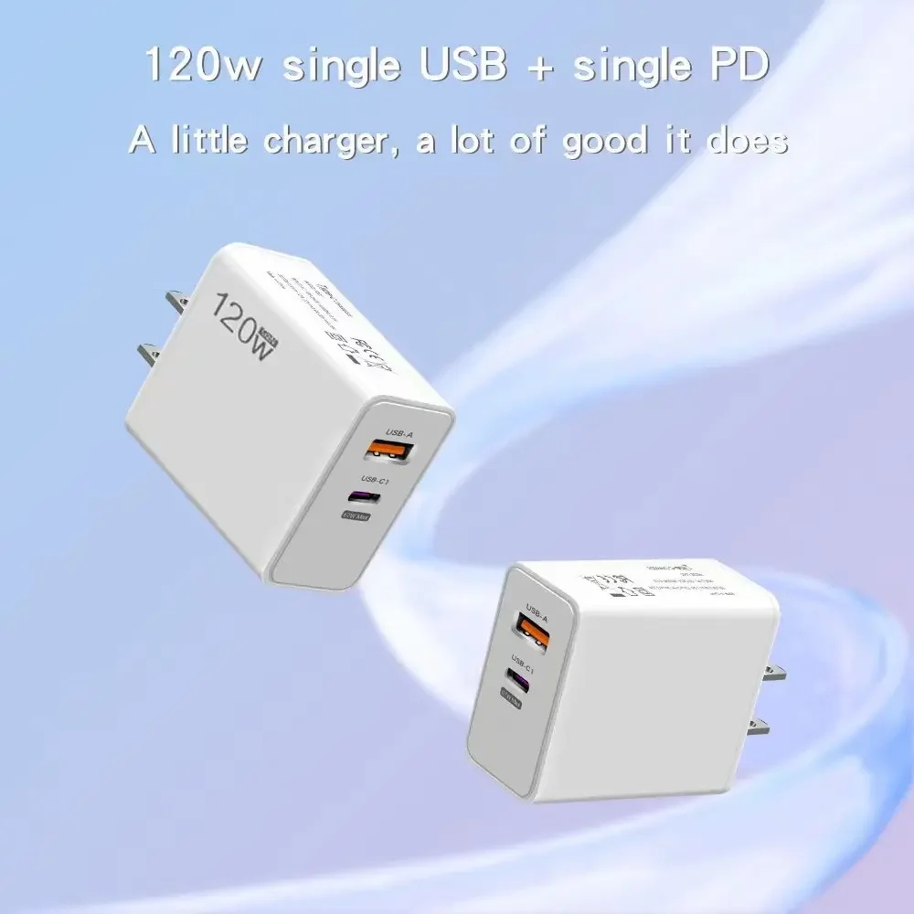 Xiaomi 120W Fast Charger USB Type C PD Cable EU Hypercharge Quick Charge 3.0 Adapter For iPhone Samsung Pixel Oneplus Cellphones