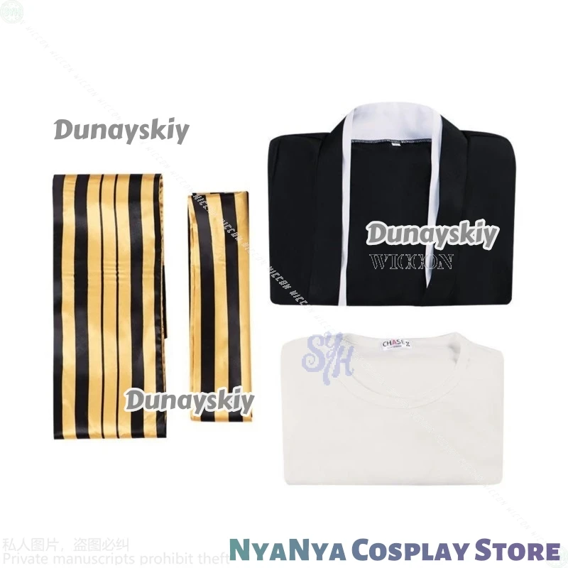 Nakime Косплей Demon Аниме π로윈 의상 Фильм ужасов Черное длинное платье Униформа Японское кимоно Парики Хэллоуин Маска бесконечности Замок