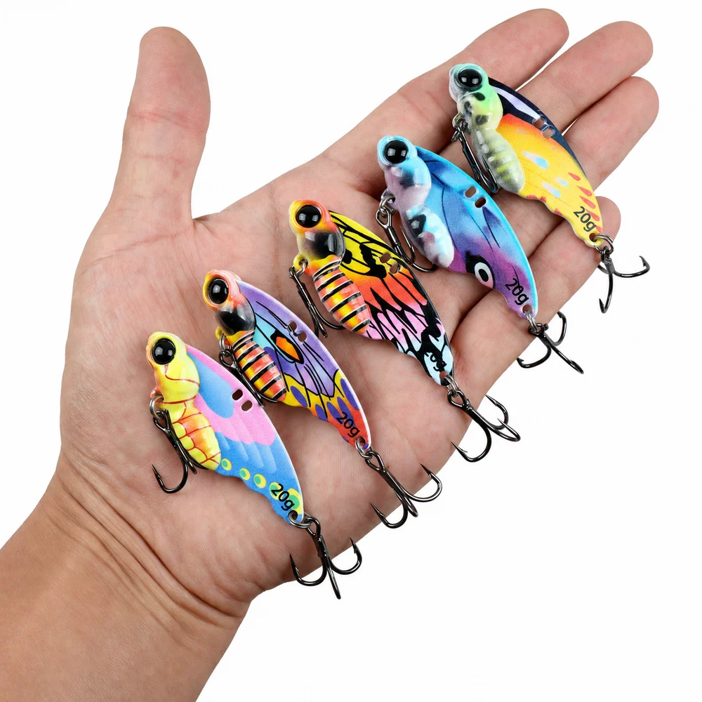 5g/20g Metal VIB Spoon Lure 3D - 3D Printing Lure review and price