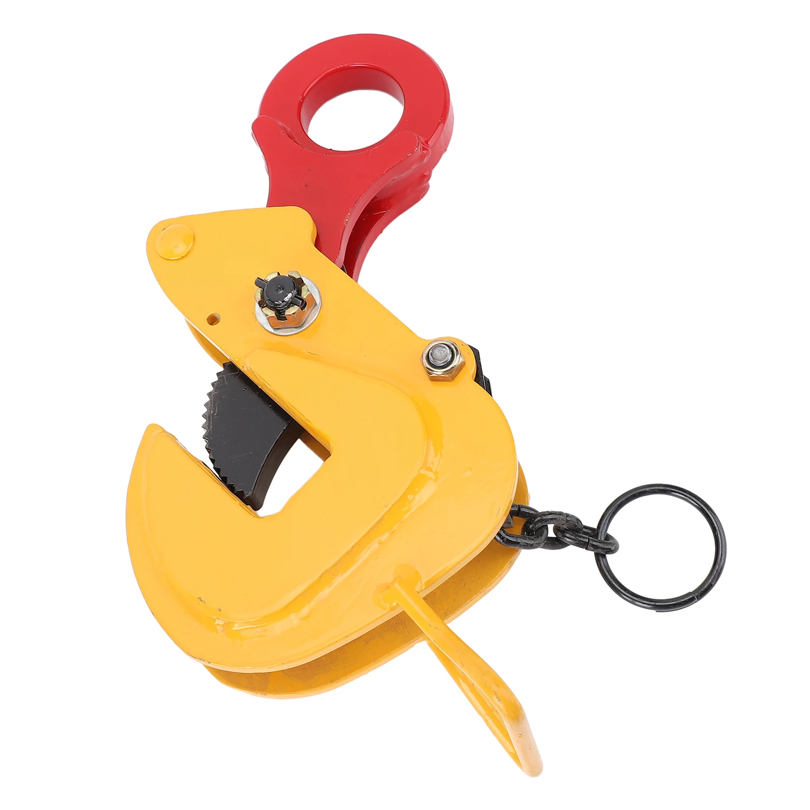 Sheet Metal Lifting Clamp Heavy Duty Low Carbon Steel Rugged Horizontal Plate Lifting Clamp 2 Ton Load Capacity for Machining