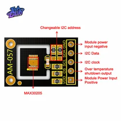 Alta precisione MAX30205MTA MAX30205 modulo sensore di temperatura del corpo umano sensore di temperatura del braccialetto della pelle a bassa tensione