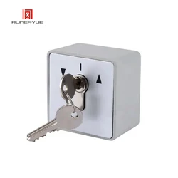 Изысканное качество изготовления горячая Распродажа Key Switch 16018-3A для роликового затвора, простой автоматический электрический выключатель для двери ВКЛ./ВЫКЛ.