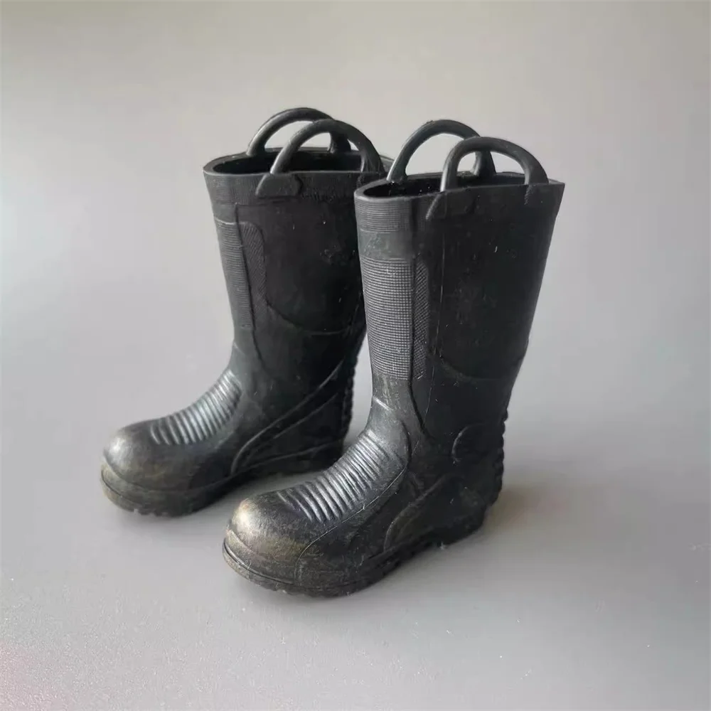 Big Sales 1/6th  Mini Toys Model Shoe Boot Firefighters Bicho Man PVC Material For 12" Action Figure Scene Component DIY ZYTOYS