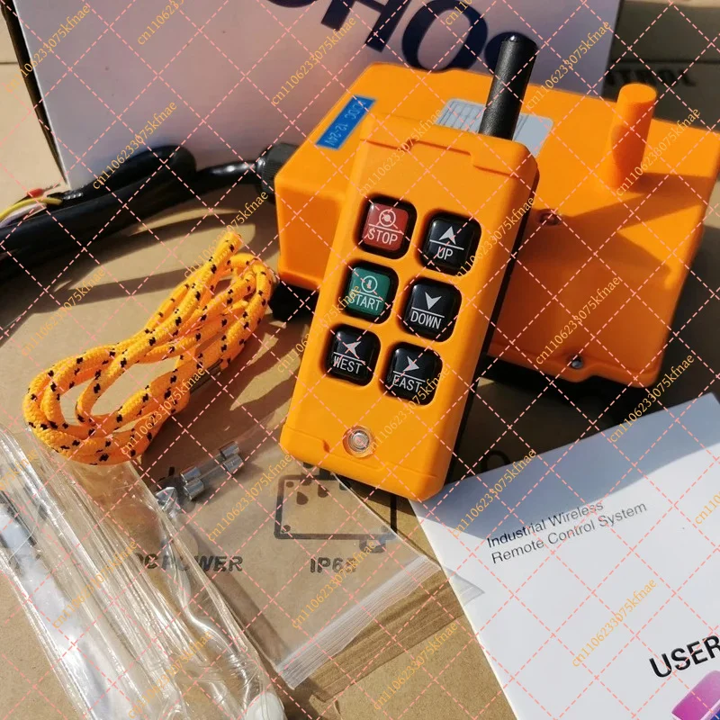 HS-6 6CH Industrial Wireless Remote Control System | Hoist Crane Radio Controller Parts