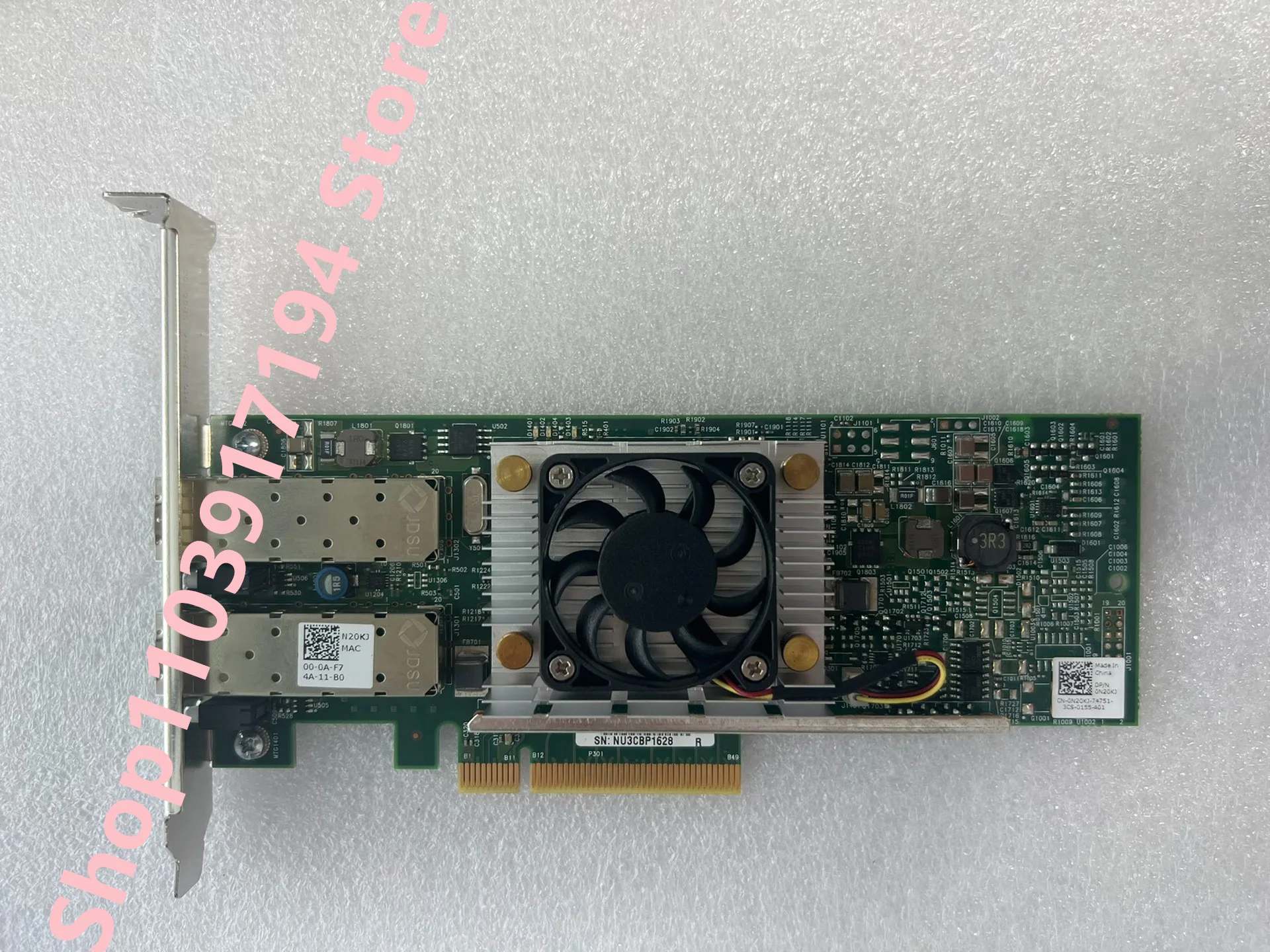 

FOR DELL 0N20KJ 0Y40PH BCM57810S 10Gb Optical port dual-port 10 Gigabit Network card N20KJ