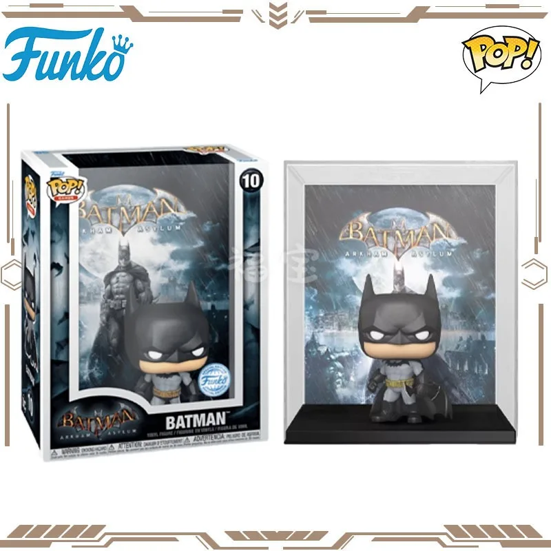 Funko POP الأصلي حقيقية باتمان: أرخام اللجوء 10 ألعاب شخصيات الحركة للبنين بنات هدية تحصيل نموذج الحلي