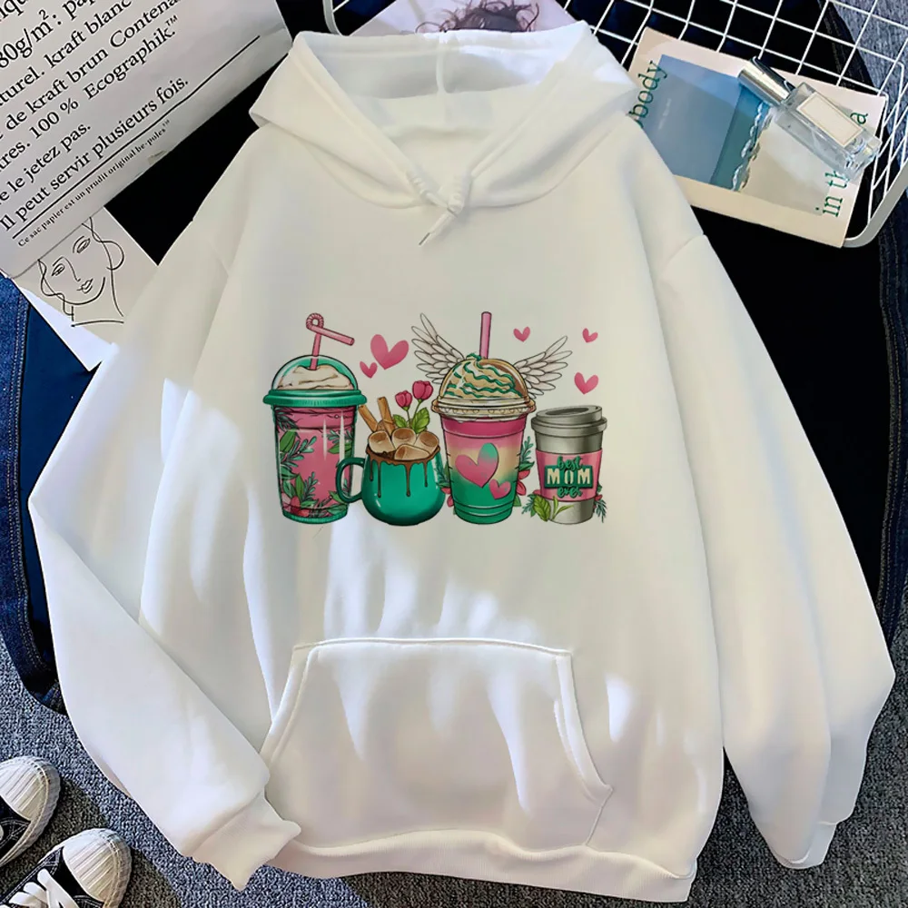 

Watermelon Coffee hoodie funny patterned patterned anime female sweatshirts athleisure printed design streetwear winter